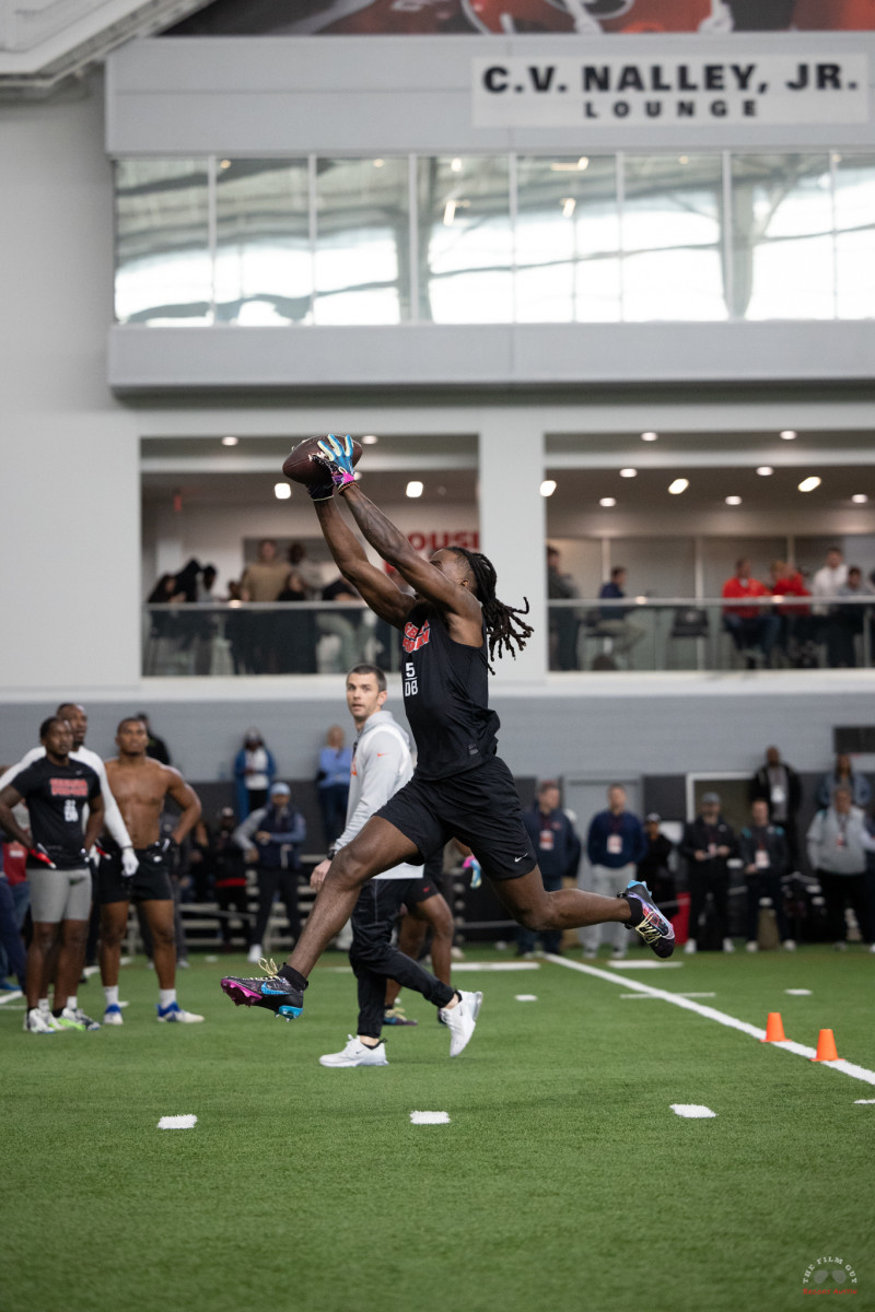 Georgia Corner Kelee Ringo at Georgia Pro Day