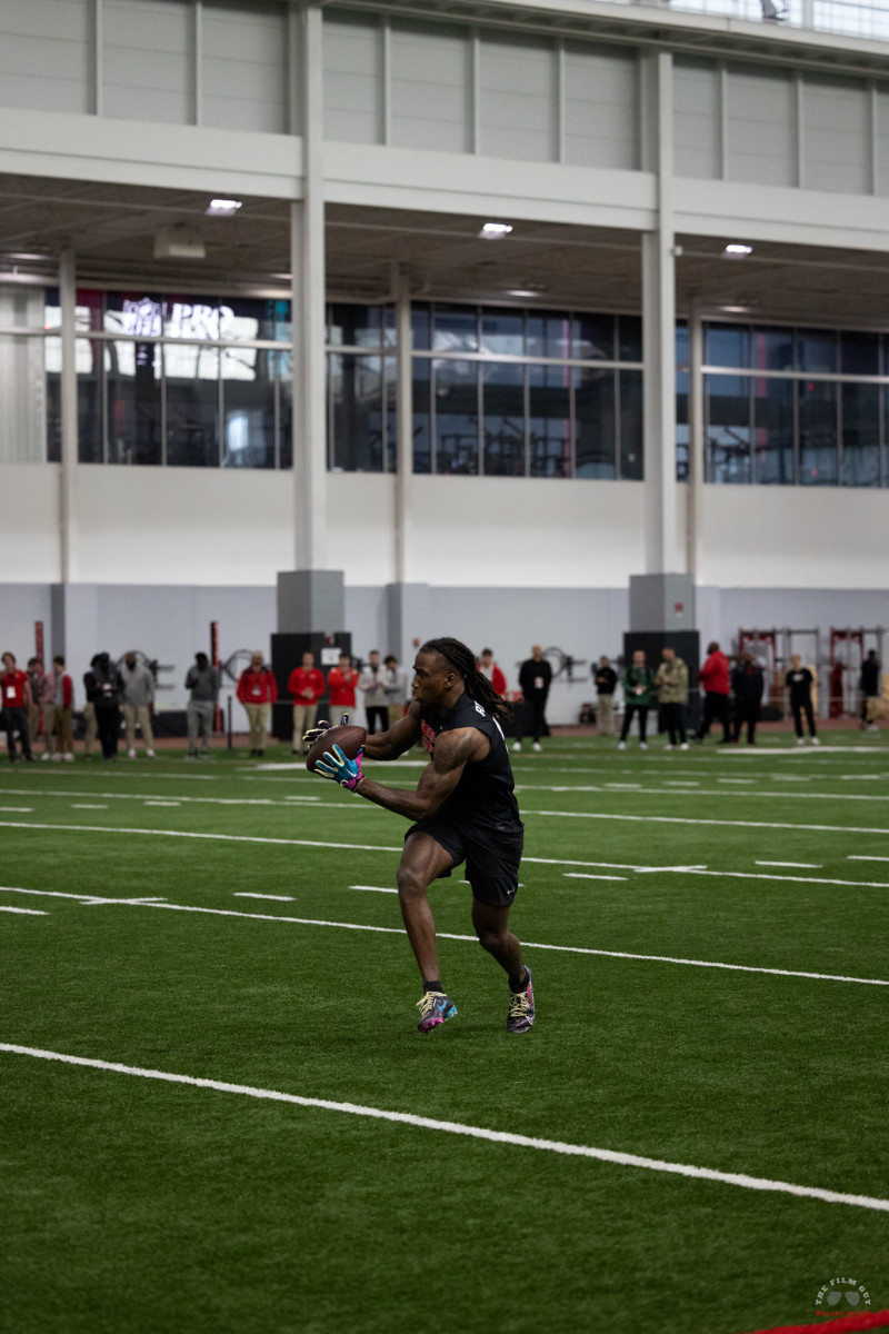 Georgia Corner Kelee Ringo at Georgia Pro Day