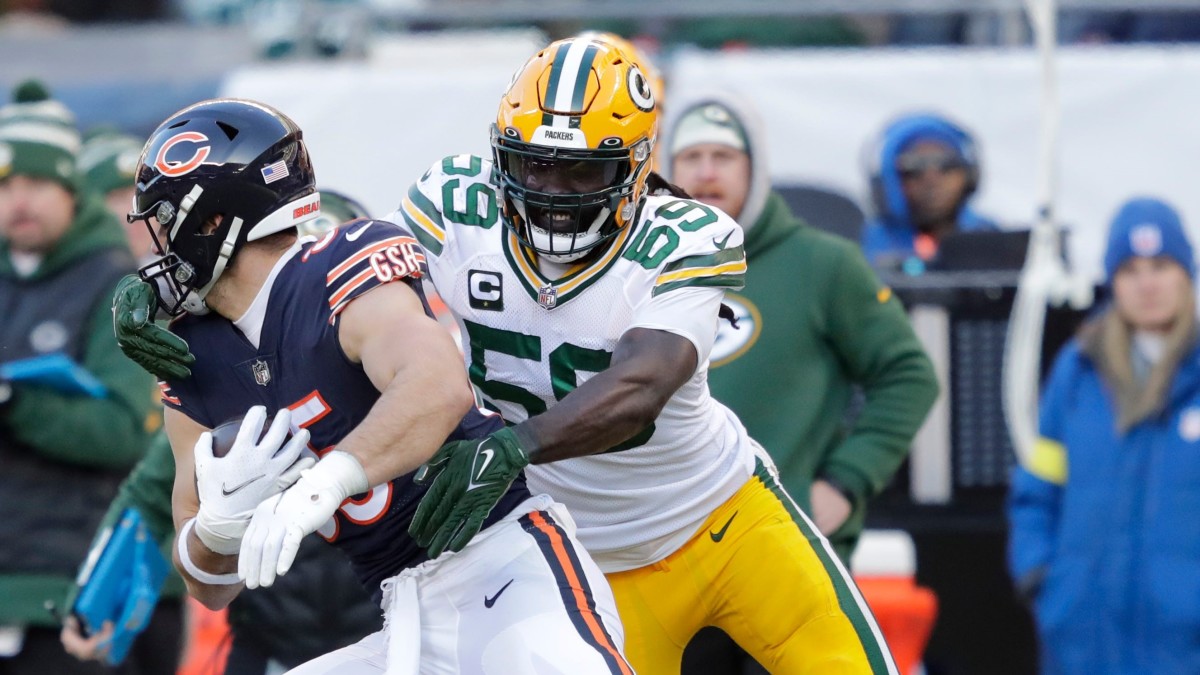 Packers Restructure De'Vondre Campbell's Contract; Almost Out Of ...