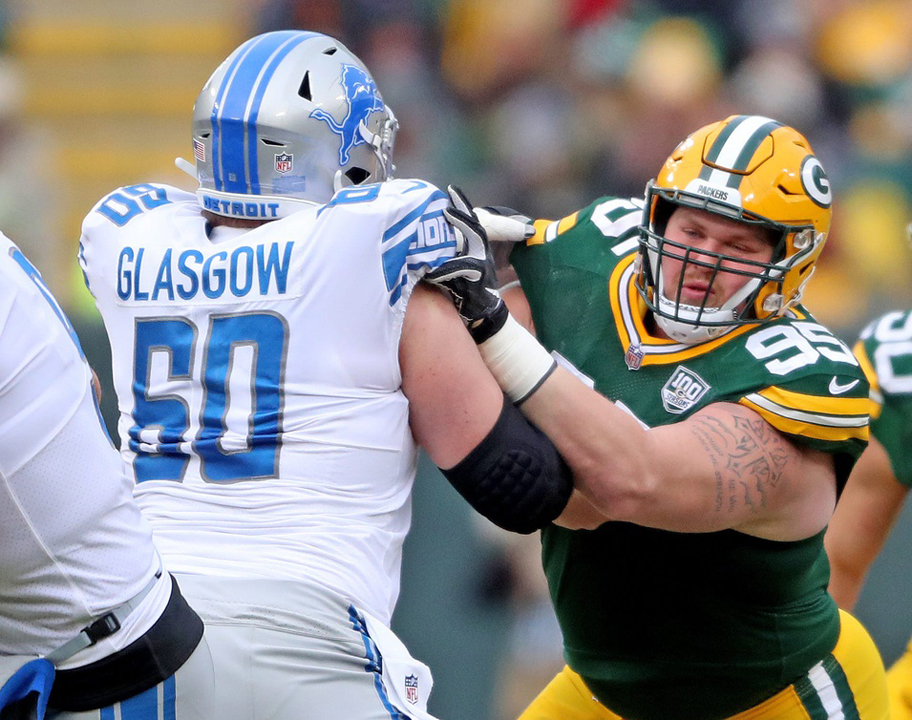 Detroit Lions re-sign OL Graham Glasgow after leaving 3 years ago