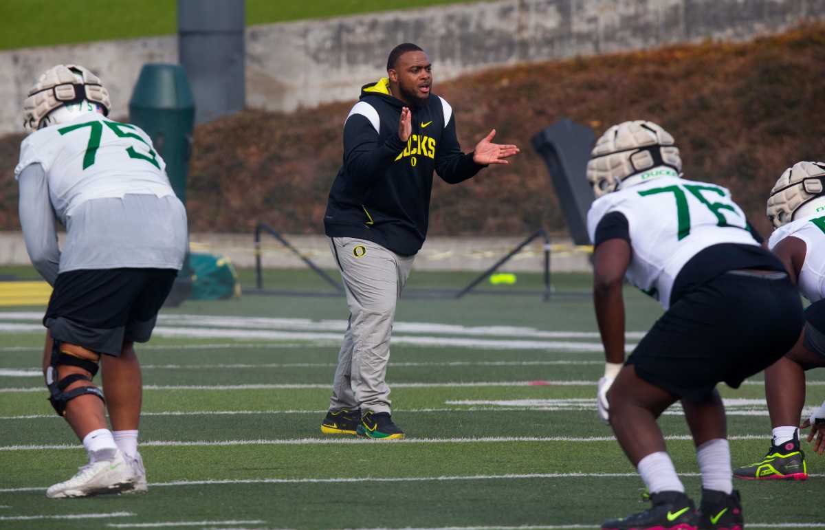 A'lique Terry Oregon Spring Practice