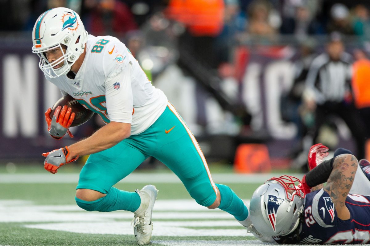 New England Patriots Sign TE Mike Gesicki: Red Zone Option? - Sports  Illustrated New England Patriots News, Analysis and More