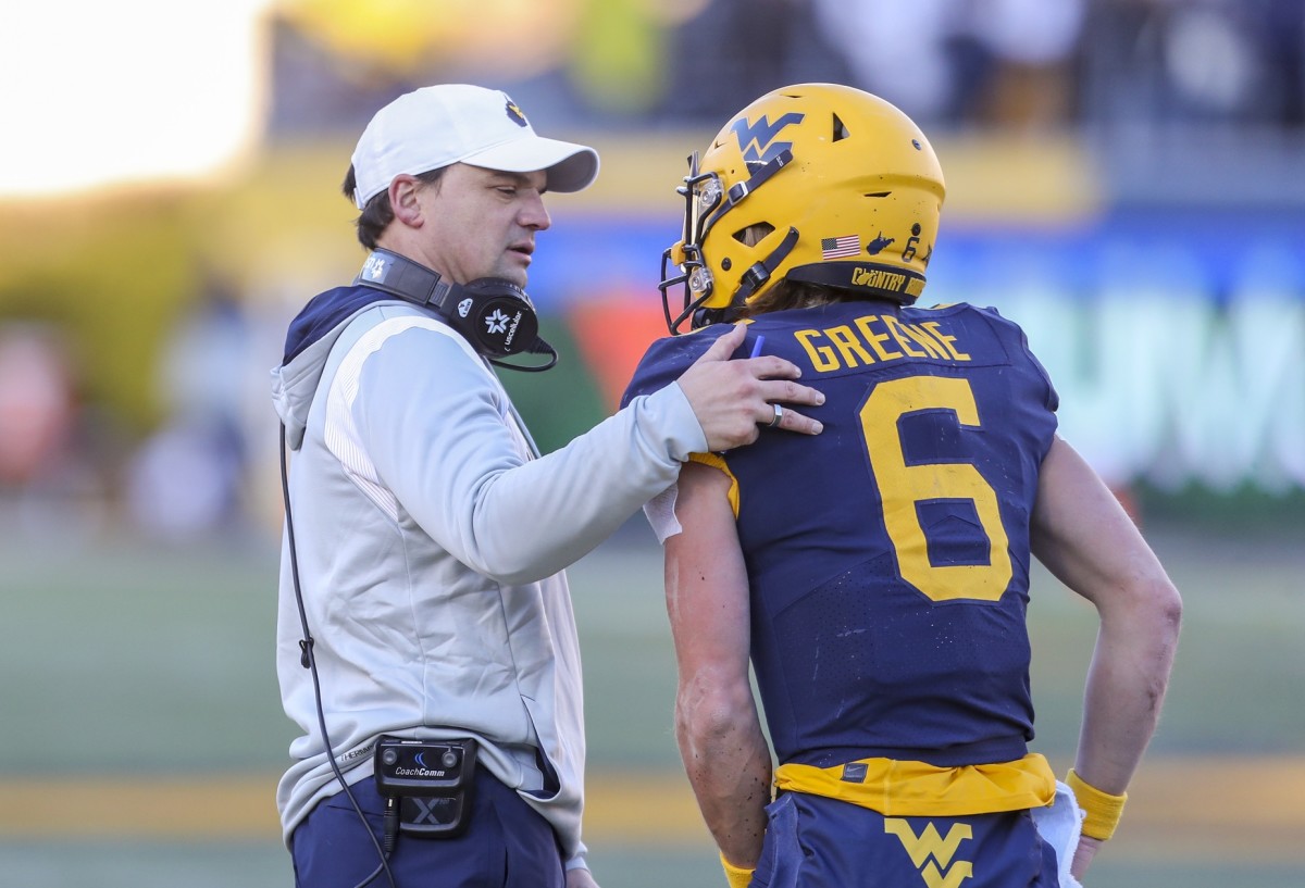 Projected 2023 WVU Football Spring Depth Chart Offense Sports