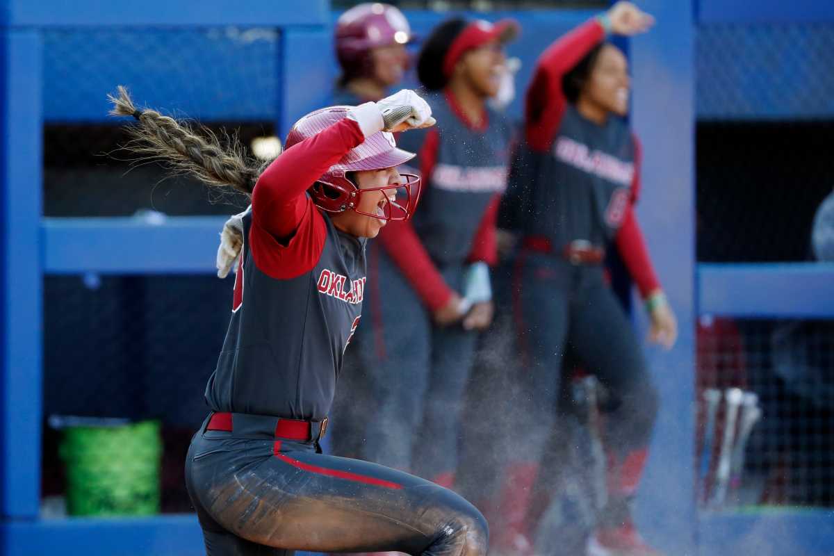 OU Softball: Oklahoma Clinches Share of Big 12 Title With Smothering ...