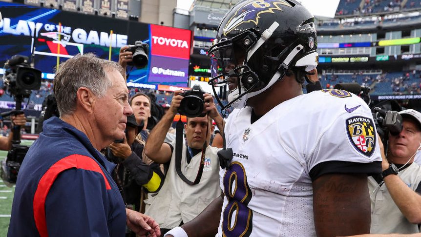 Bill Belichick, Lamar Jackson