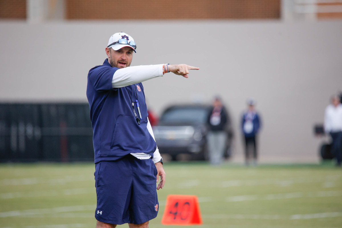 Auburn football practice