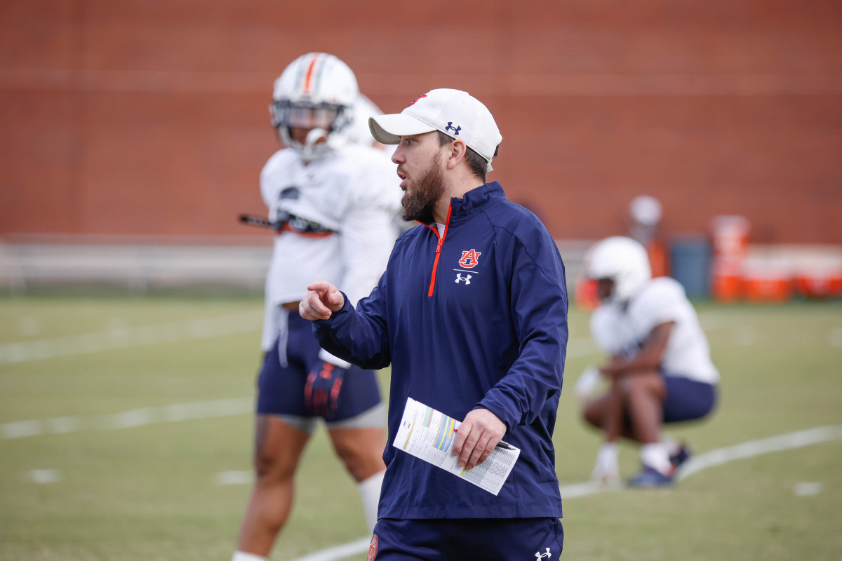 Auburn football practice