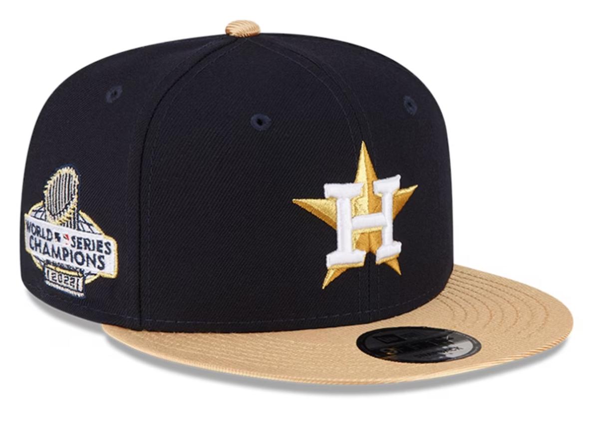 2022 World Series: Houston Astros unveil new Gold Rush collection,  available for fans to purchase at Gold Rush event on March 22 - ABC13  Houston
