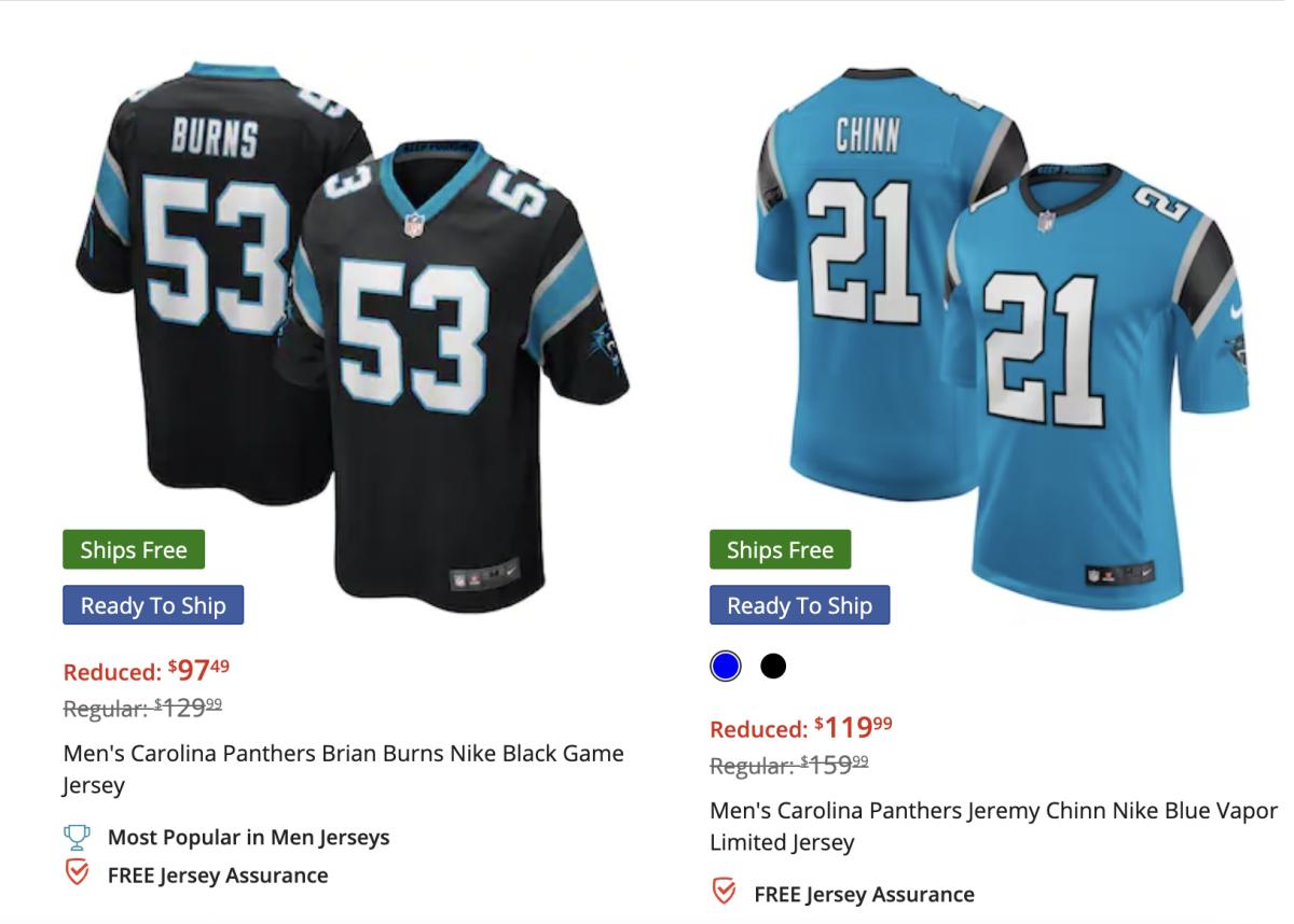 Here are 3 jersey concepts of how the Panthers could rebrand based