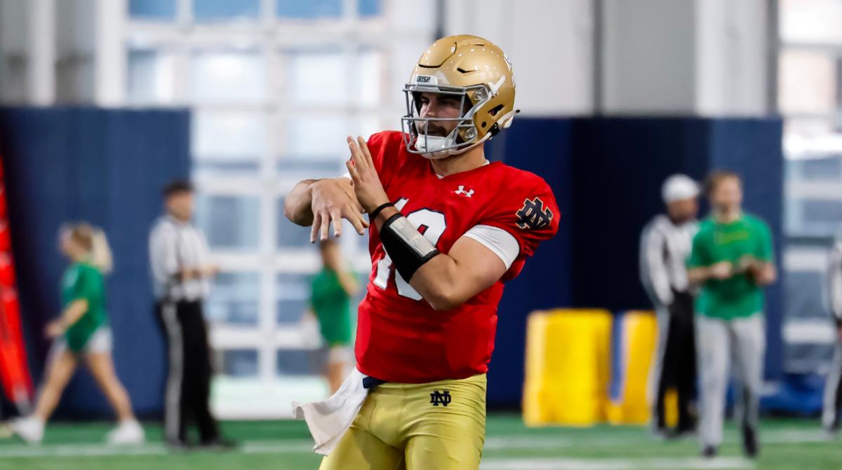 2024 NFL draft: Notre Dame QB Sam Hartman huge in 1st game