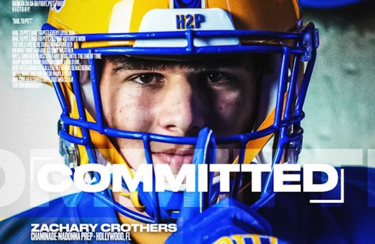 2024 DE Zachary Crothers Commits to Pitt Panthers Sports Illustrated