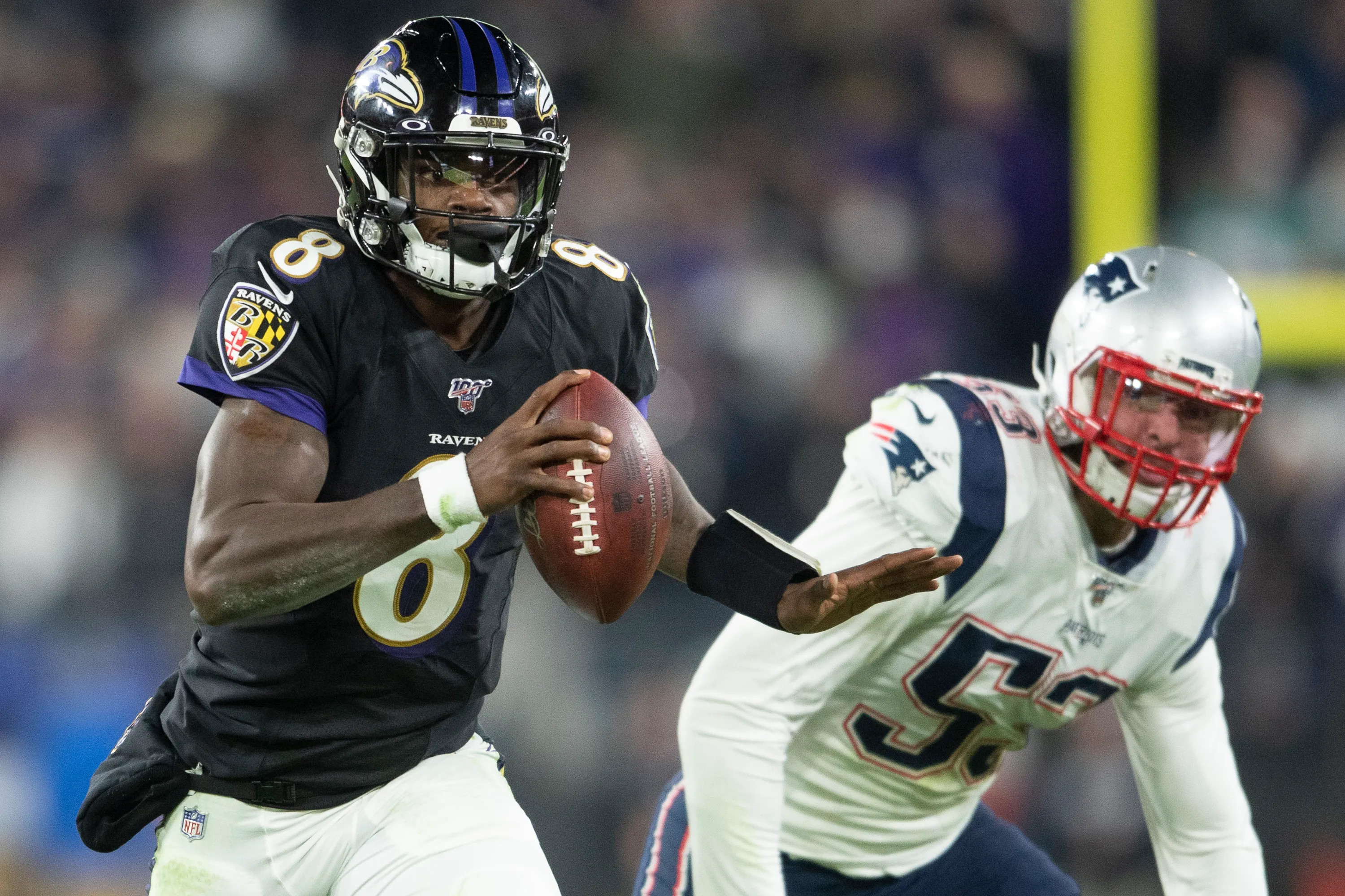 ESPN Suggests Baltimore Ravens - New England Patriots Trade; Lamar Jackson  For Mac Jones? - Sports Illustrated Baltimore Ravens News, Analysis and More