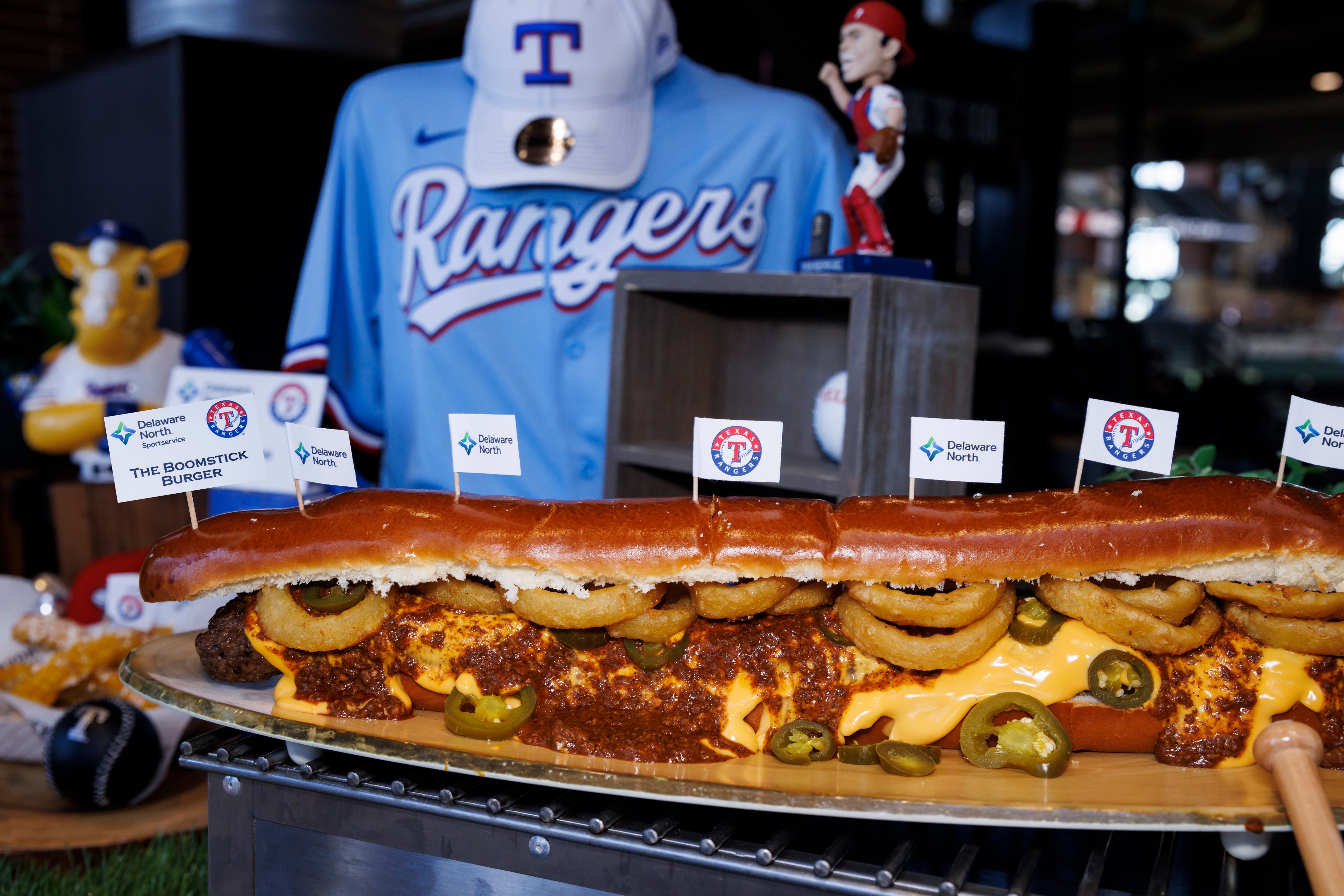 Texas Rangers Unveil Exciting New Ballpark Food for 2023 MLB