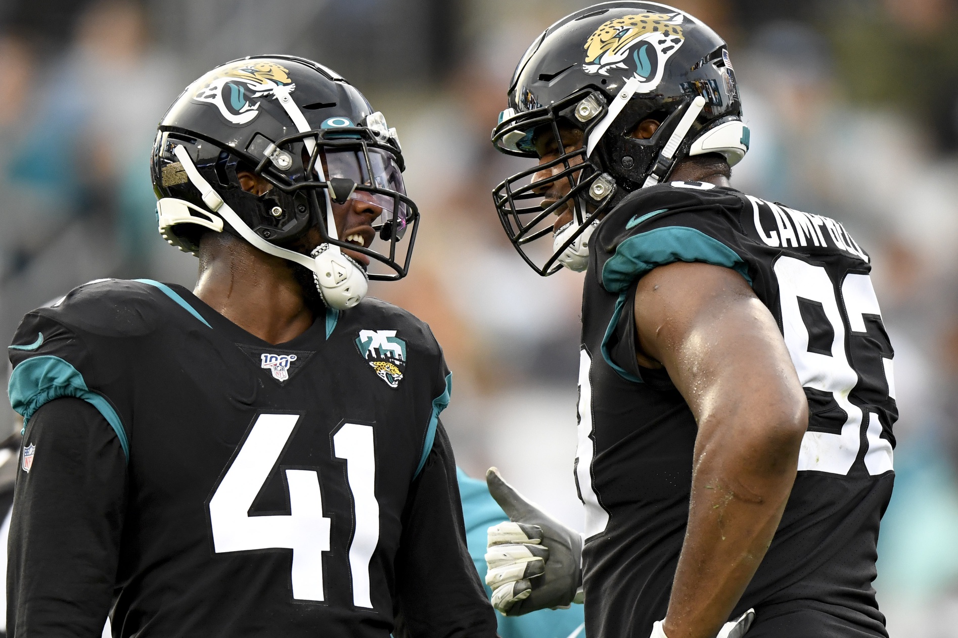 Jaguars linebacker Josh Allen follows lead of mentor Calais Campbell