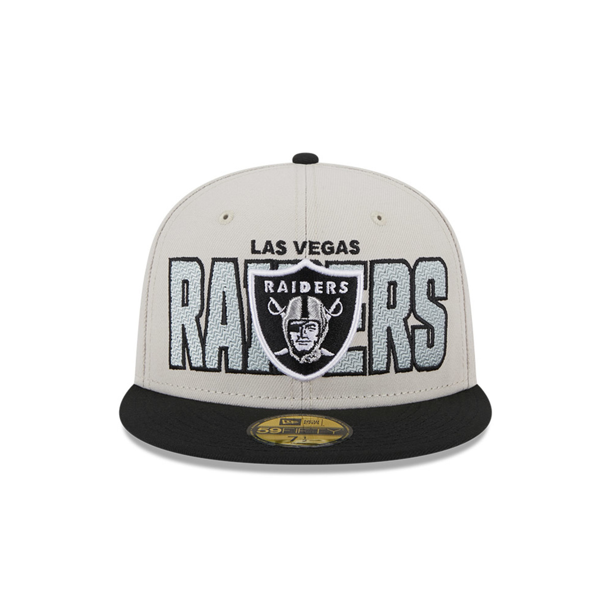 Las Vegas Raiders NFL Hat Black Vegas Sign Football Snapback - New Era