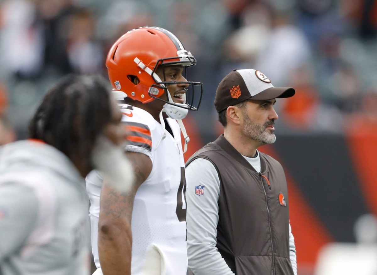 Browns HC Kevin Stefanski Talks Deshaun Watson In Year Two With Team ...