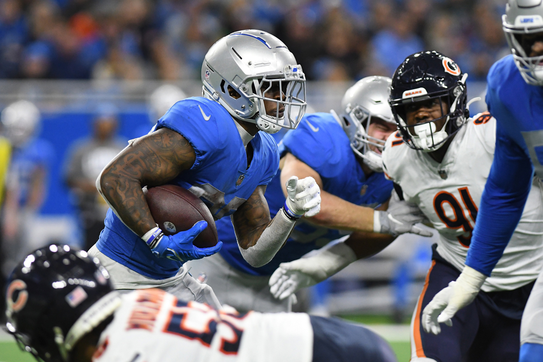 Jamaal Williams is Lions' passionate leader, and RB1 as D'Andre