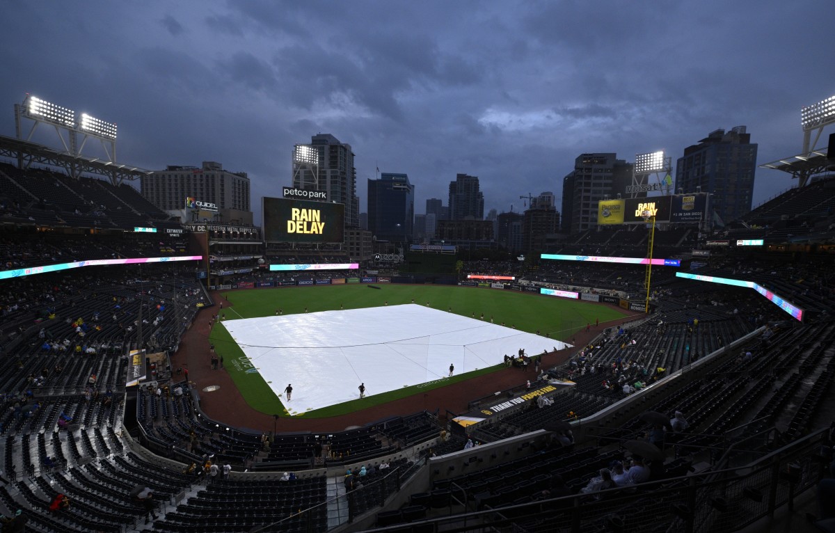 Padres News Tarp Comes Out at Petco Park, Opening Day in Jeopardy