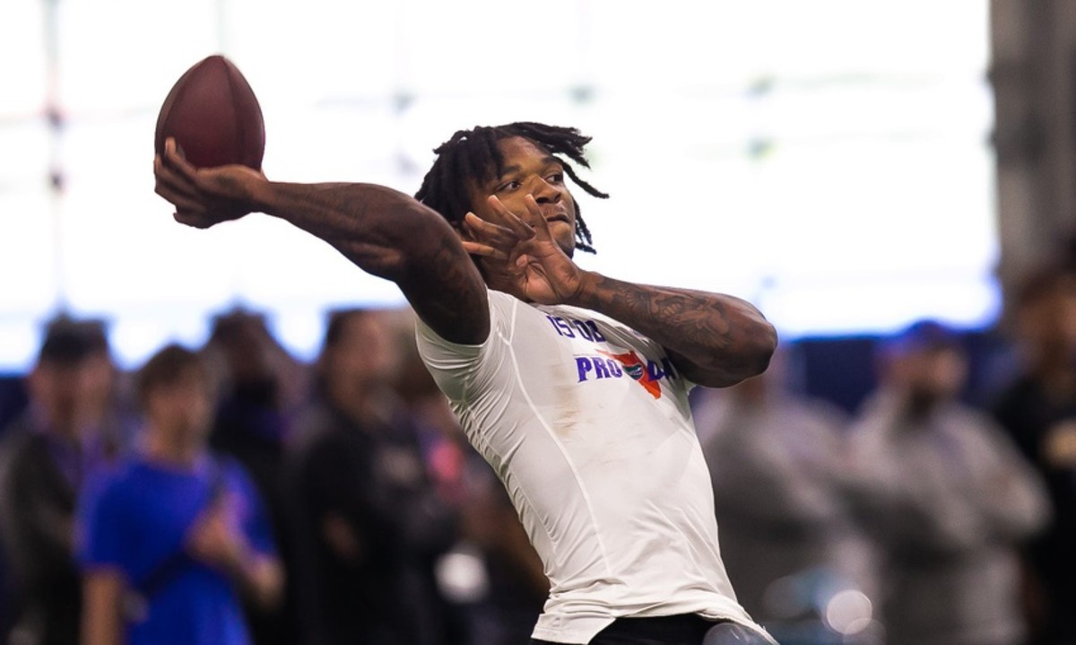 Anthony Richardson Speaks at Florida Pro Day Sports Illustrated