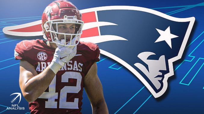 New England Patriots 'Have Eye On' NFL Draft 'Best LB' Drew Sanders of  Arkansas - Sports Illustrated New England Patriots News, Analysis and More