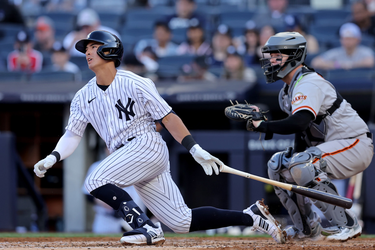 Yankees' Anthony Volpe Hits First Career Home Run - Sports Illustrated NY  Yankees News, Analysis and More