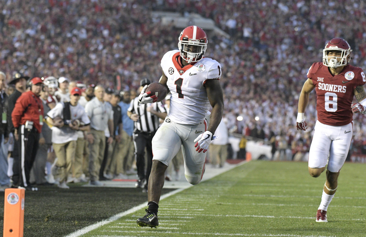 Georgia and Oklahoma were scheduled to play in 2023. Photo: Kirby Lee-USA TODAY Sports