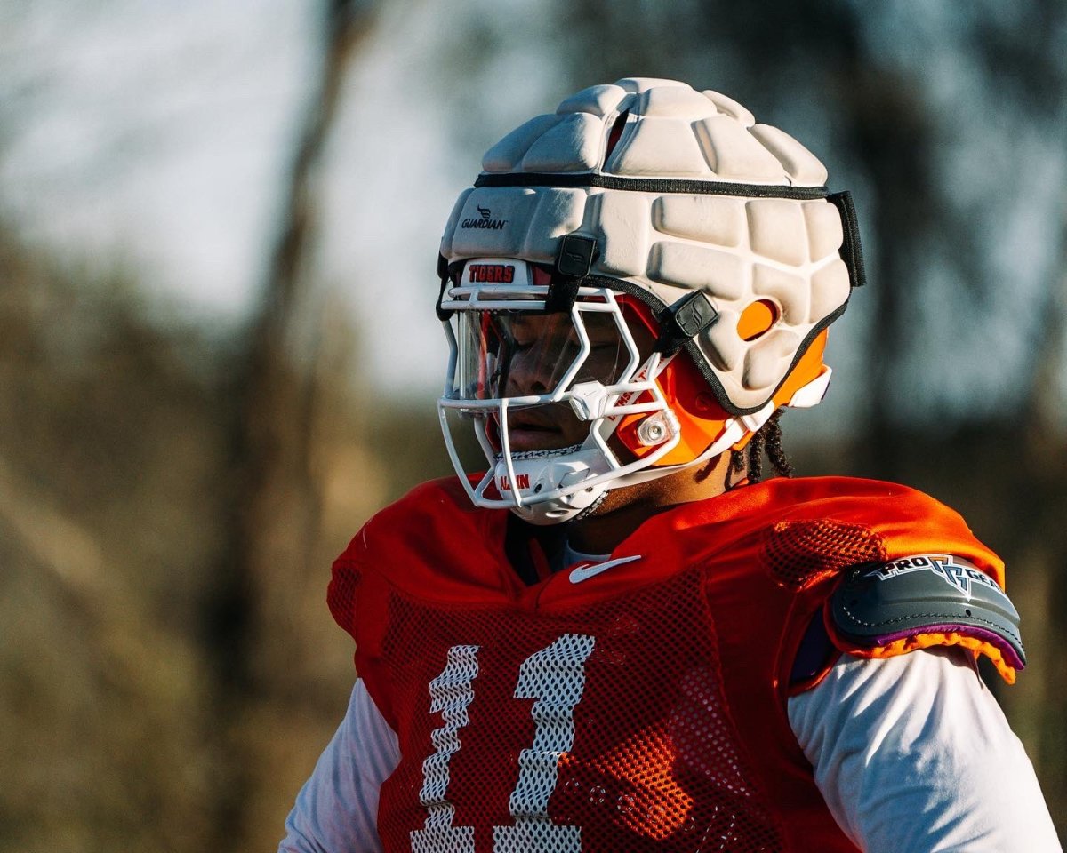 Freshman defensive lineman Peter Woods. (Clemson Athletics)