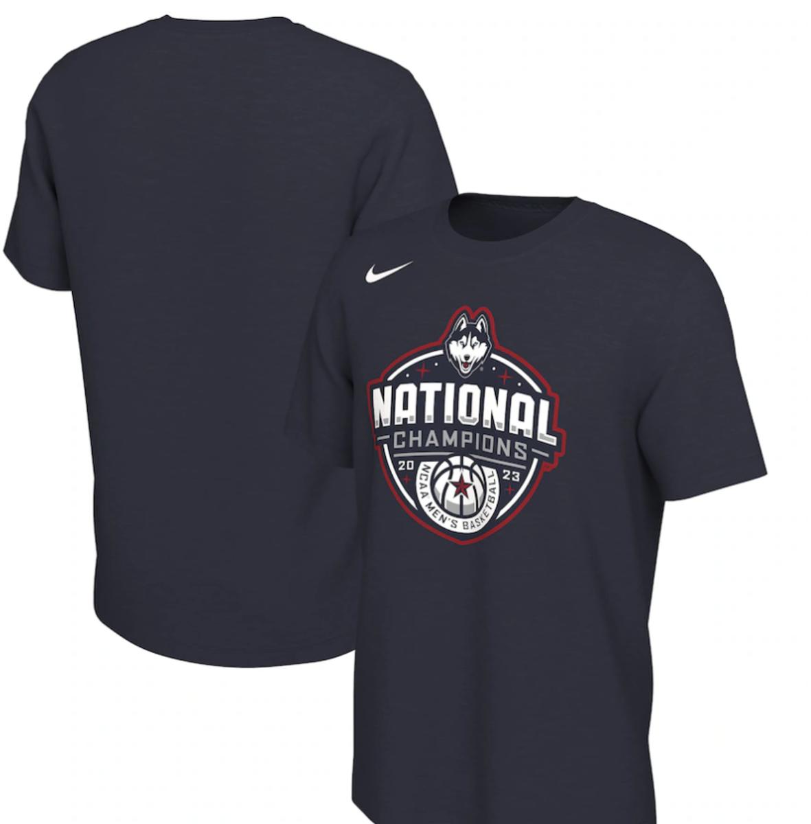 UConn Huskies Nike 2023 NCAA Men’s Basketball National Champions Hometown T-Shirt