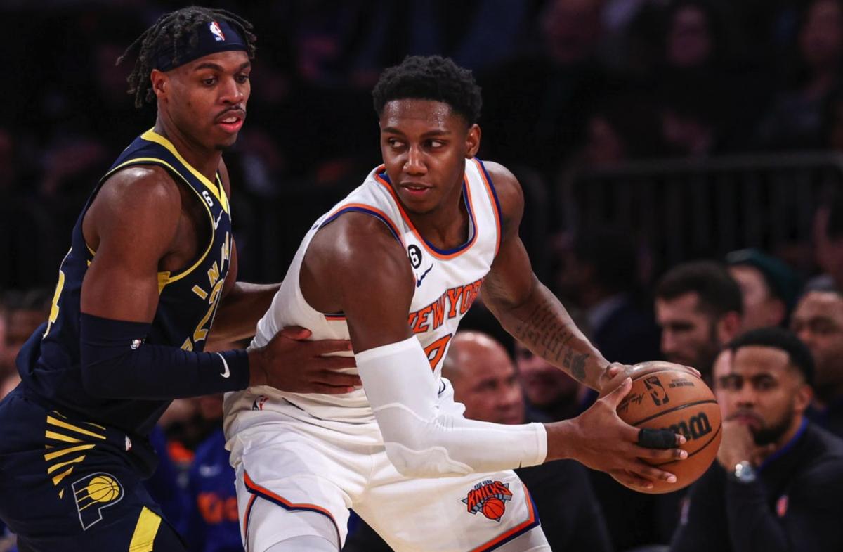 New York Knicks' Playoff Pressure Shifts to RJ Barrett - Sports Illustrated  New York Knicks News, Analysis and More