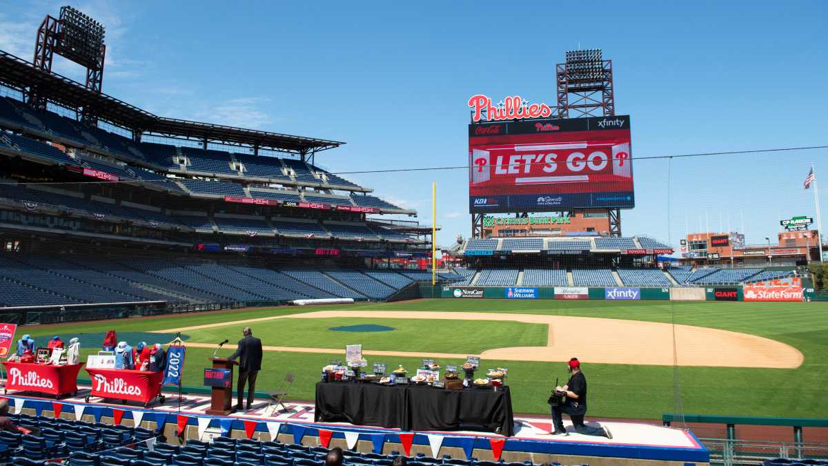 Philadelphia Phillies Home Opener Postponed To Friday Due To Inclement