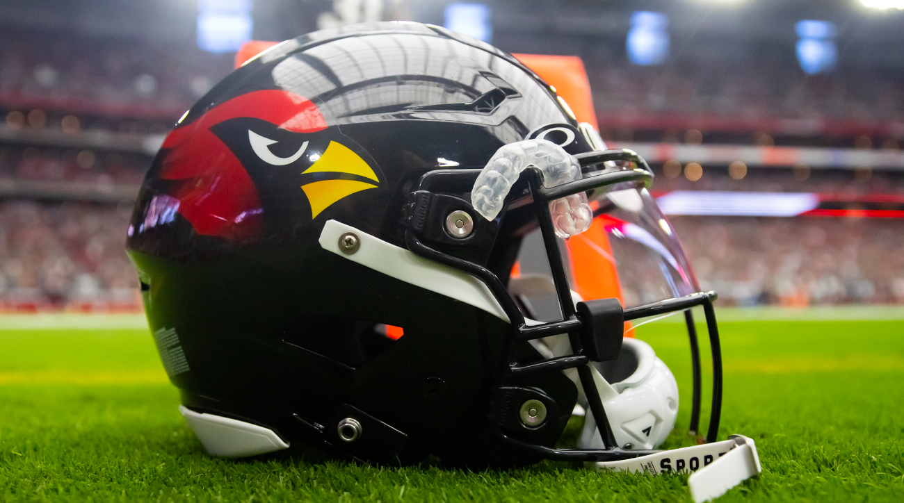 Arizona Cardinals NEW 2022 alternate black custom pocket pro helmet NFL