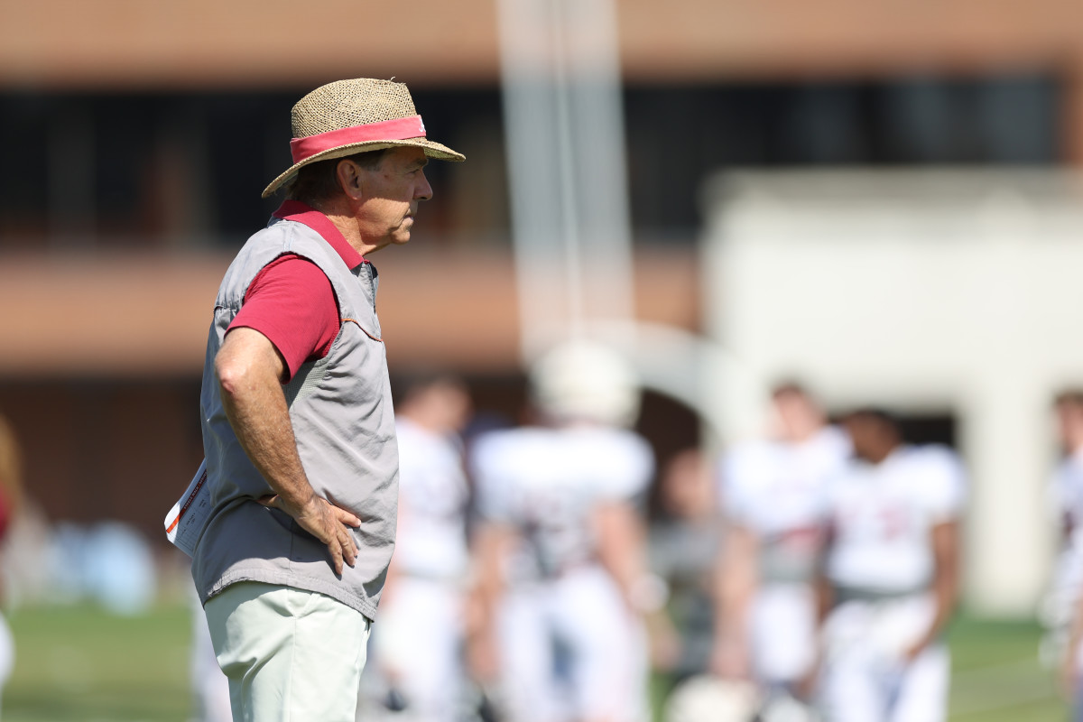 Live Updates: Nick Saban Press Conference after First Fall Scrimmage ...