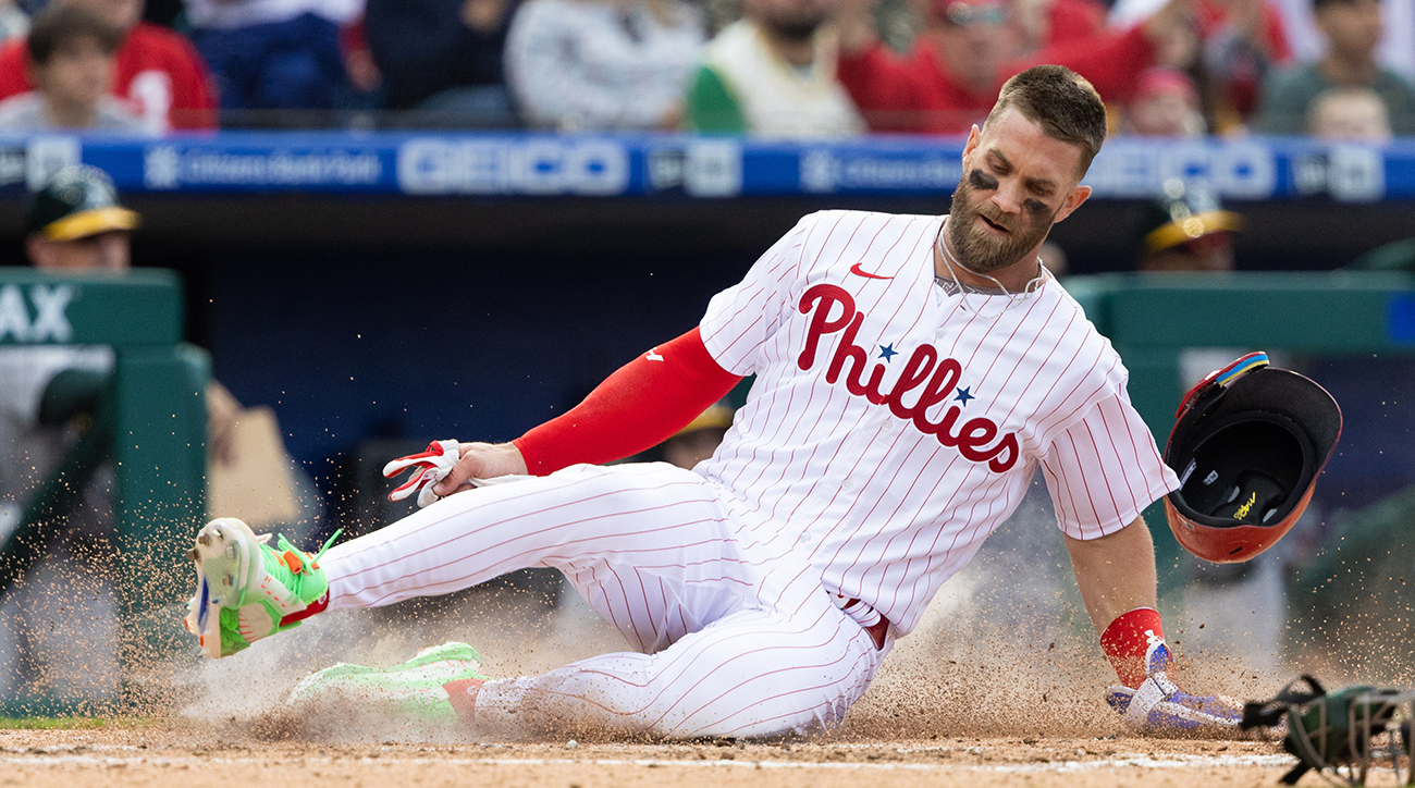 Phillies' Bryce Harper nearing return, sliding remains a hurdle