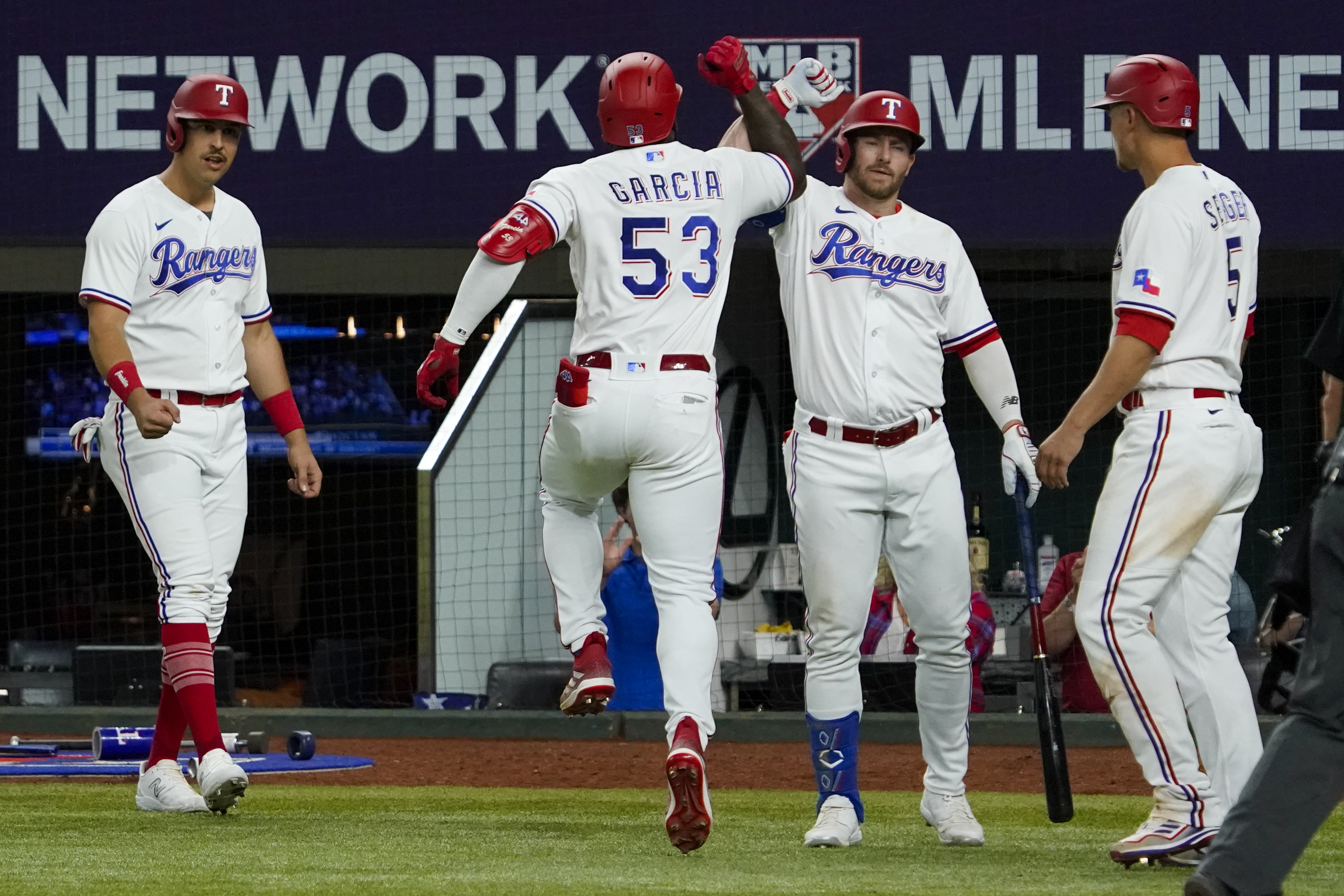 Adolis Garcia named American League Player of the Week Southwest News -  Bally Sports
