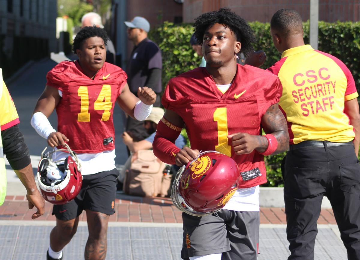 Projecting USC football's 2023 spring game depth chart Sports