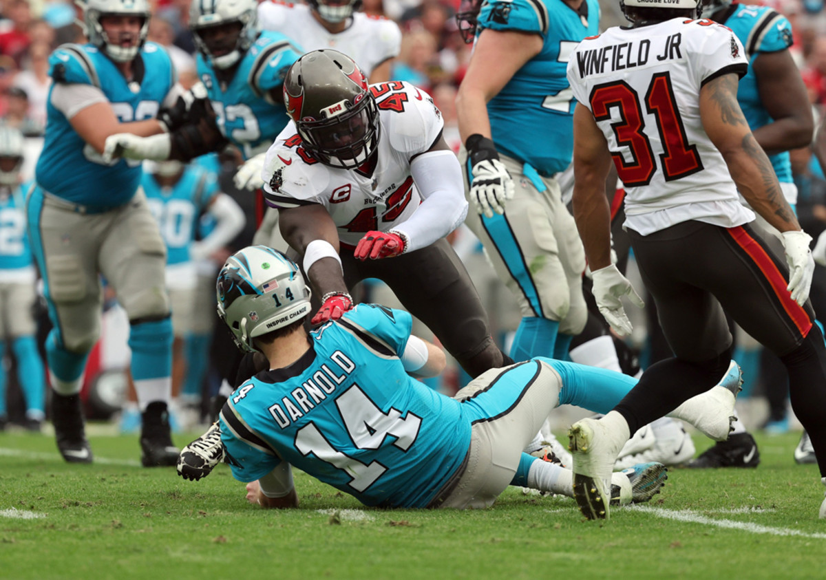 Tampa Buccaneers linebacker Devin White