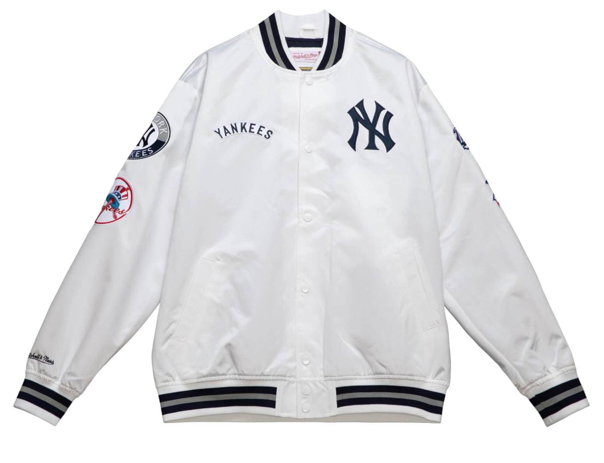 City Collection Lightweight Satin Jacket New York Yankees - $150.00