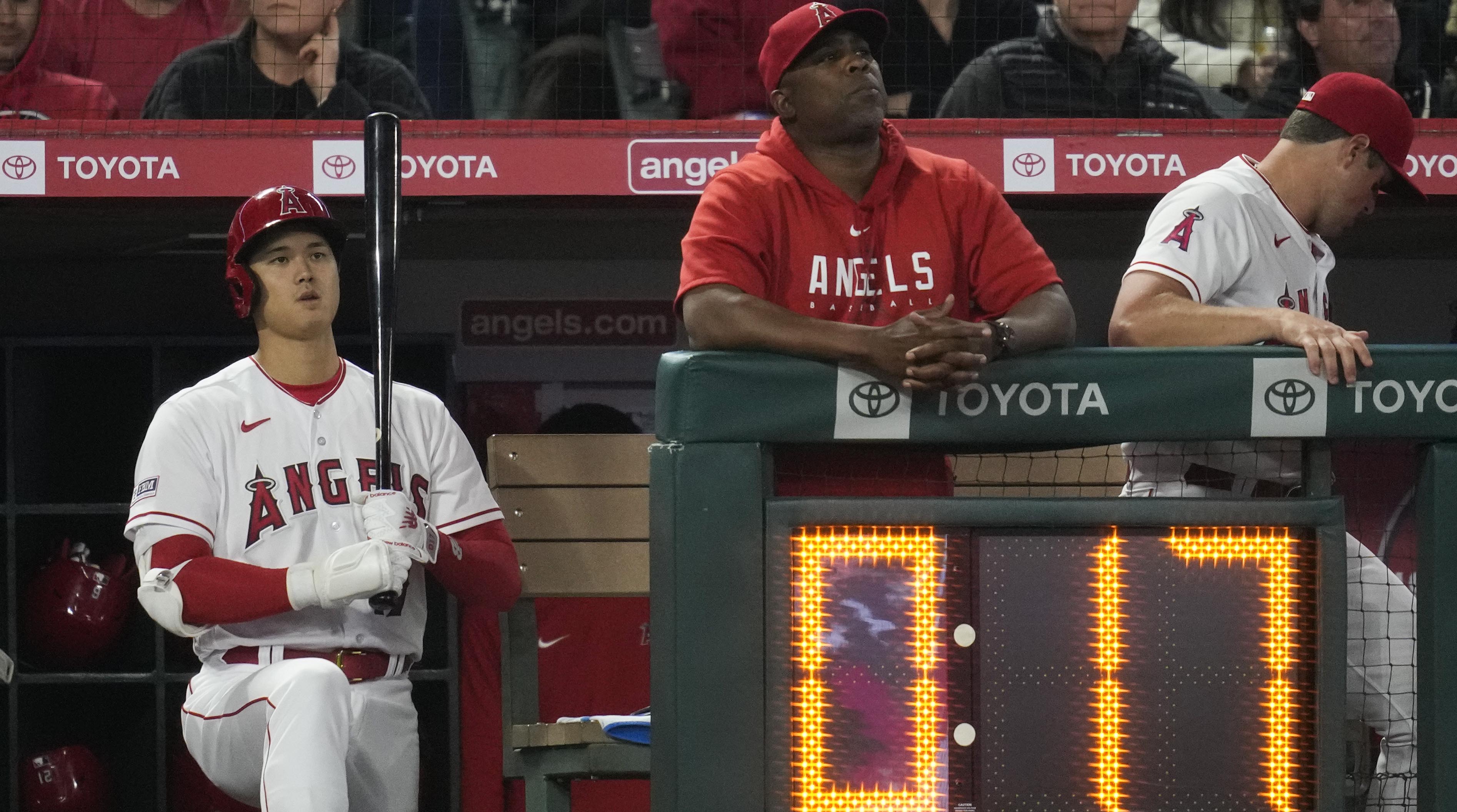 Shohei Ohtani's first appearance on the mound with pitch clock goes