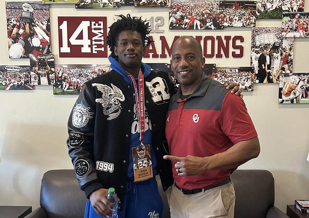 2025 WR Prospect Jaden Nickens 'Loves' Oklahoma But Will Take His Time