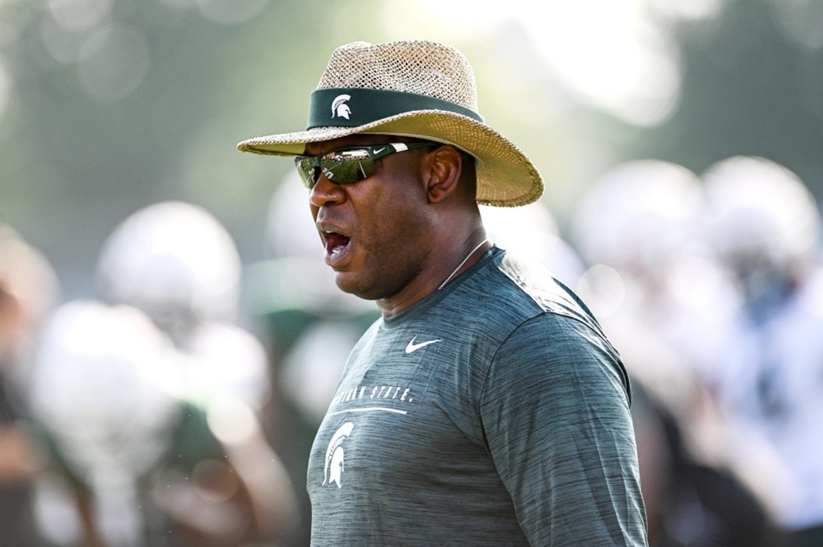 Michigan State Football Coach Mel Tucker Talks New Additions To ...