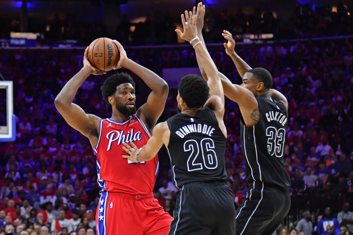 76ers’ Joel Embiid Embraces Extra Attention From Nets’ Defenders ...