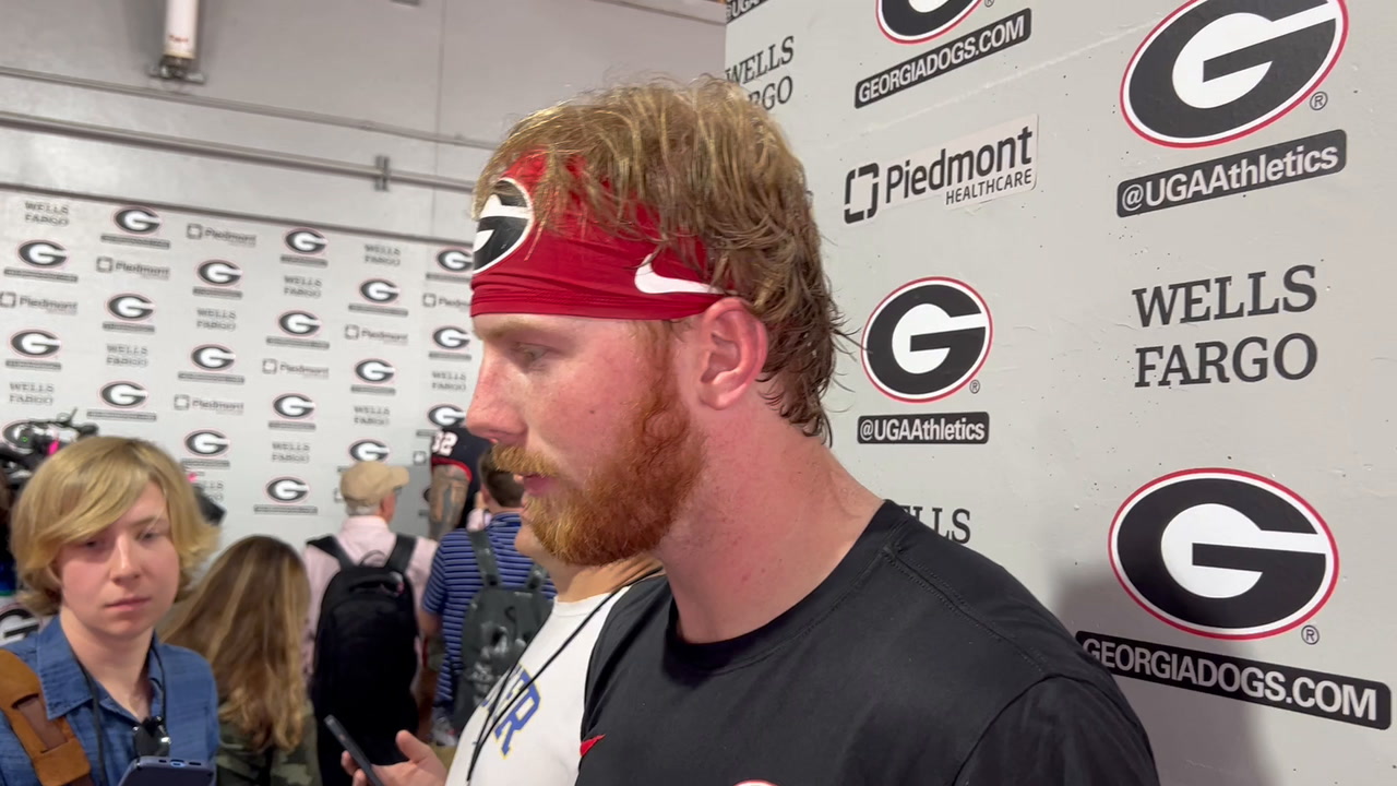 Georgia Football Quarterback Brock Vandagriff Talks G Day Performance ...