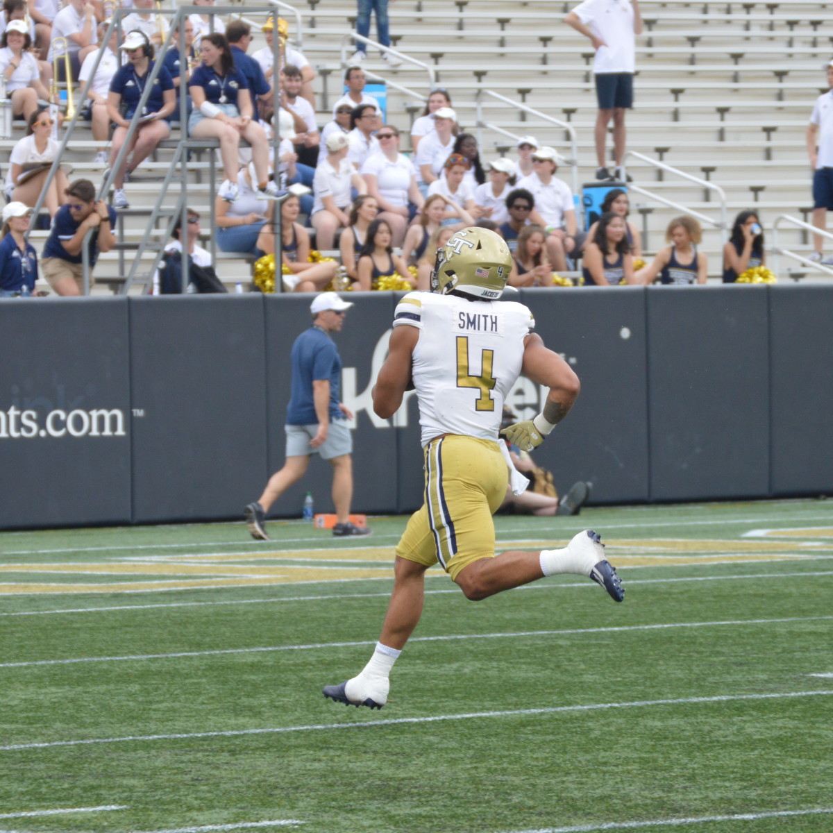 Dontae Smith is back for another season at Georgia Tech