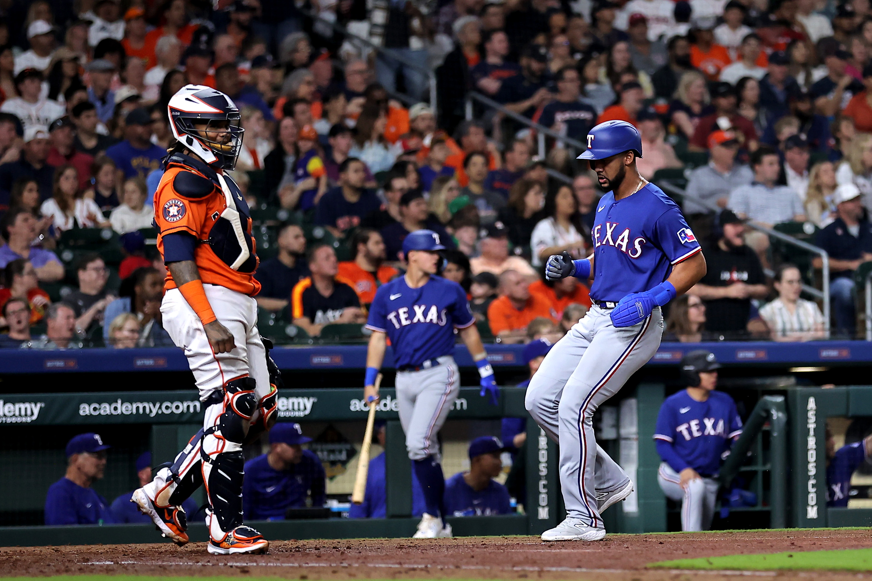 Texas Rangers Rivalry With Houston Astros Heated, But Hate Is Between  Fanbases - Sports Illustrated Texas Rangers News, Analysis and More