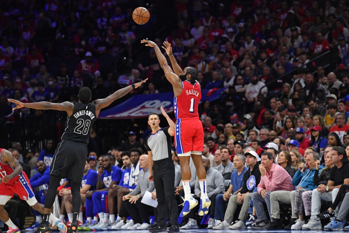 Did James Harden deserve an ejection vs. Nets — or did Joel Embiid?