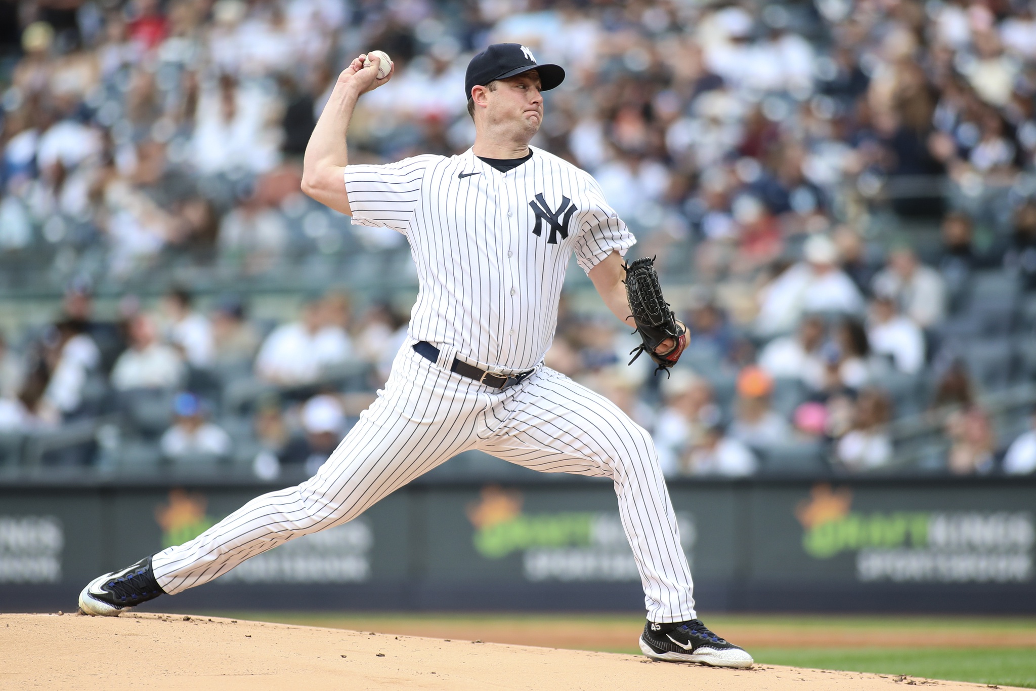 The first Gerrit Cole New York Yankees jersey has dropped