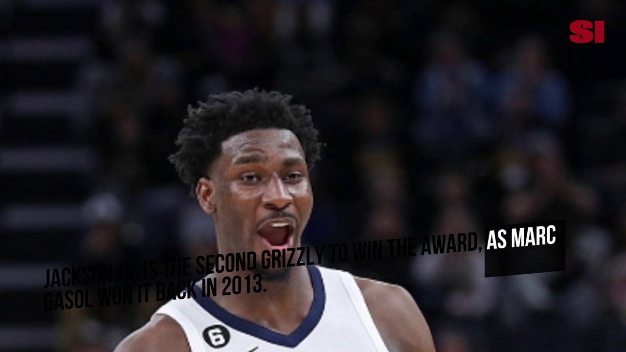 Grizzlies' Jaren Jackson Jr. named NBA's Defensive Player of the Year