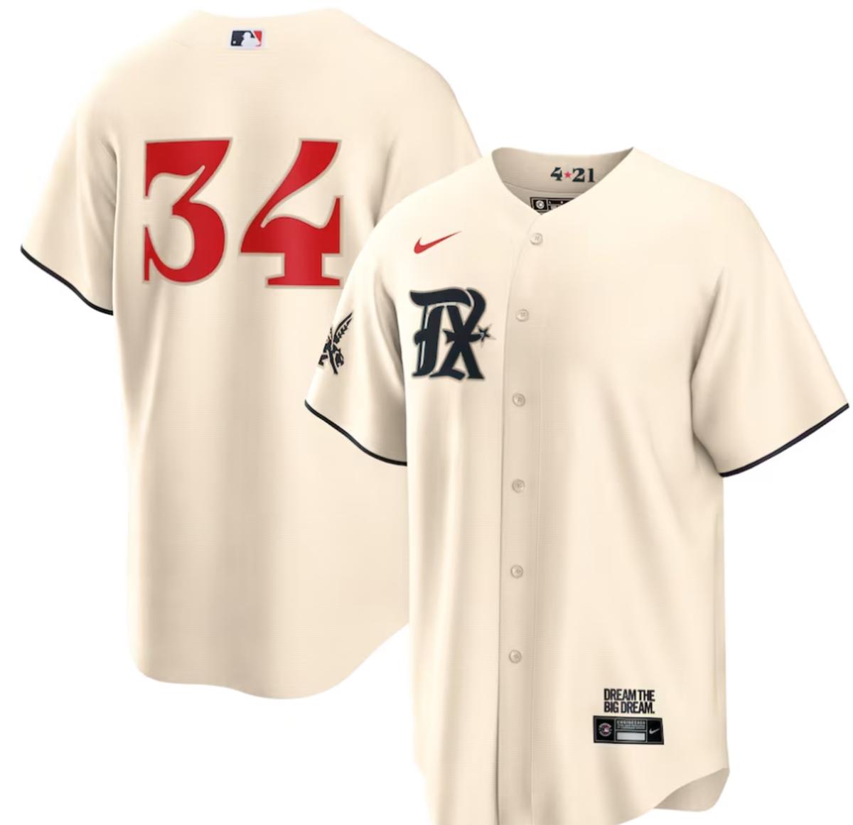 Texas Rangers City Connect jerseys go on sale