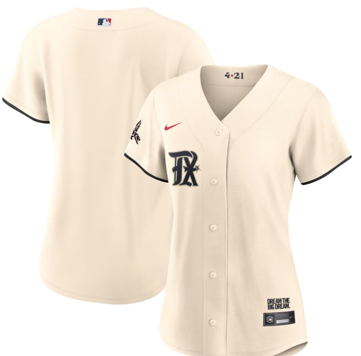 MLB on X: A jersey for all of Texas. The @Rangers City Connect uniforms  honors the history of baseball in the Lone Star State.   / X