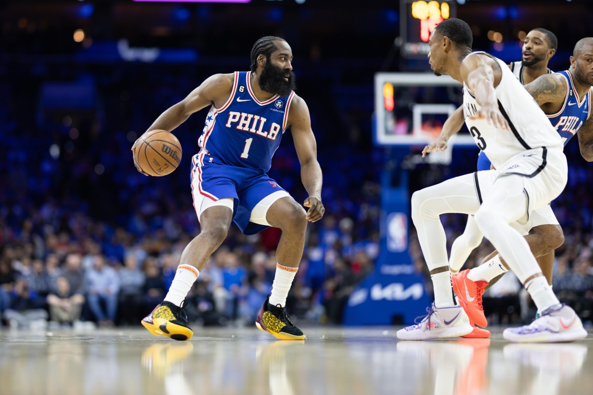 Sixers' James Harden finds balance with scoring, facilitating